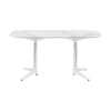 Kartell Multiplo Tabel XL Rektangulær udendørs marmor 158x90 cm, hvid