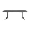 Kartell Multiplo Tabel XL Rektangulær udendørs marmor 180x90 cm, sort