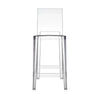 Kartell One More Please Stool 65 Cm, Crystal