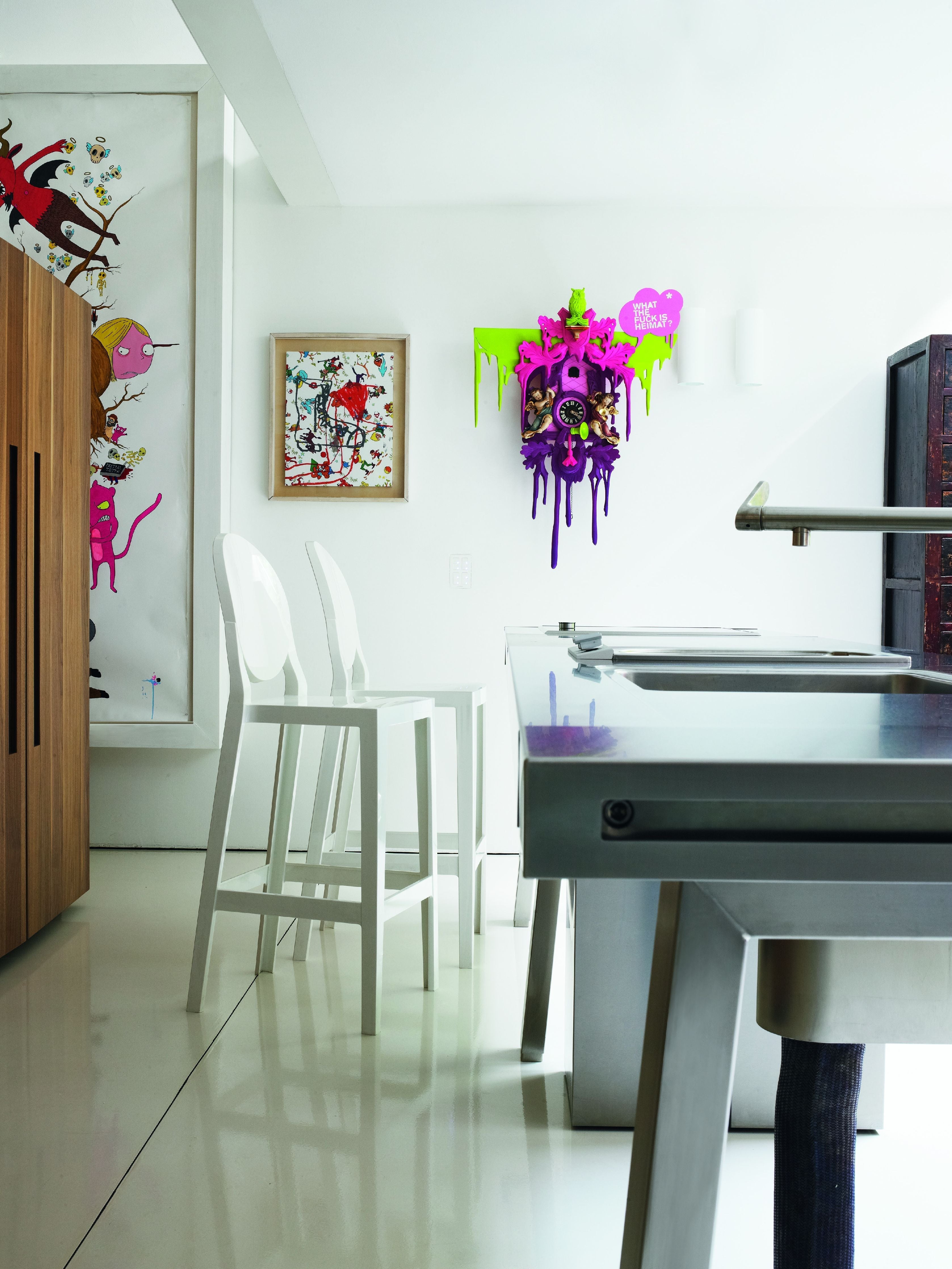 [product_category]-Kartell One More Please Stool 75 Cm, Black-Kartell-8058967169447-05896E6-KAR-9