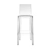 Kartell One More Please Stool 75 Cm, Crystal