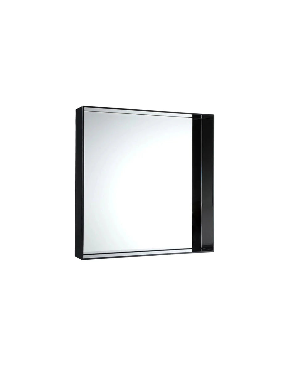[product_category]-Kartell Only Me Mirror 50x50 Cm, Black-Kartell-8058967179347-08340E6-KAR-2