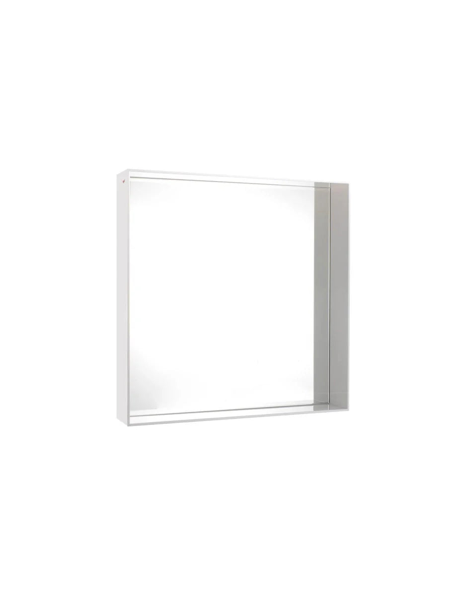 [product_category]-Kartell Only Me Mirror 50x50 Cm, White-Kartell-8058967179323-08340E5-KAR-2