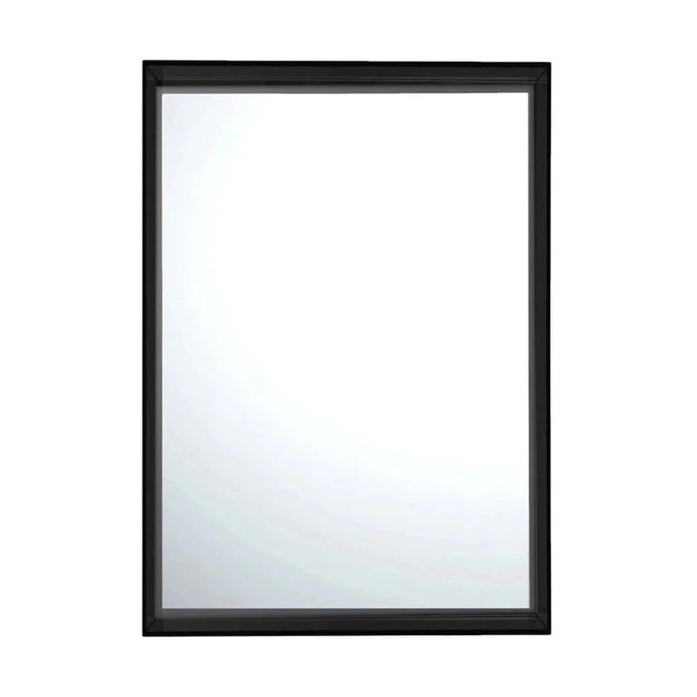 [product_category]-Kartell Only Me Mirror 50x70 Cm, Black-Kartell-8058967173758-08320E6-KAR-1