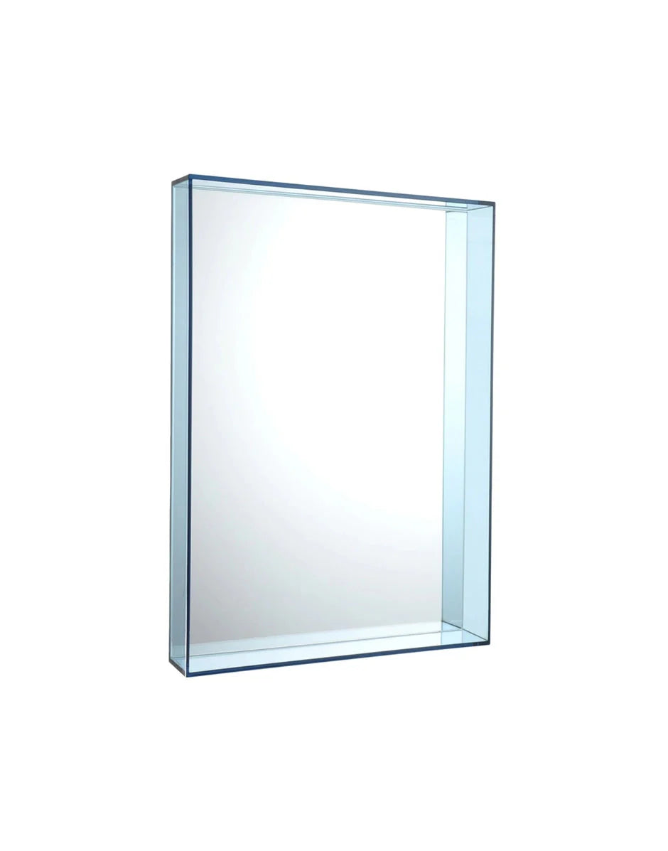 [product_category]-Kartell Only Me Mirror 50x70 Cm, Light Blue-Kartell-8058967173710-08320AZ-KAR-2