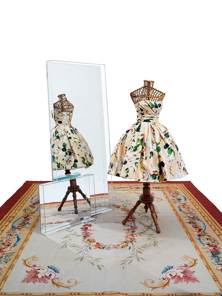 [product_category]-Kartell Only Me Mirror 50x70 Cm, Light Blue-Kartell-8058967173710-08320AZ-KAR-5