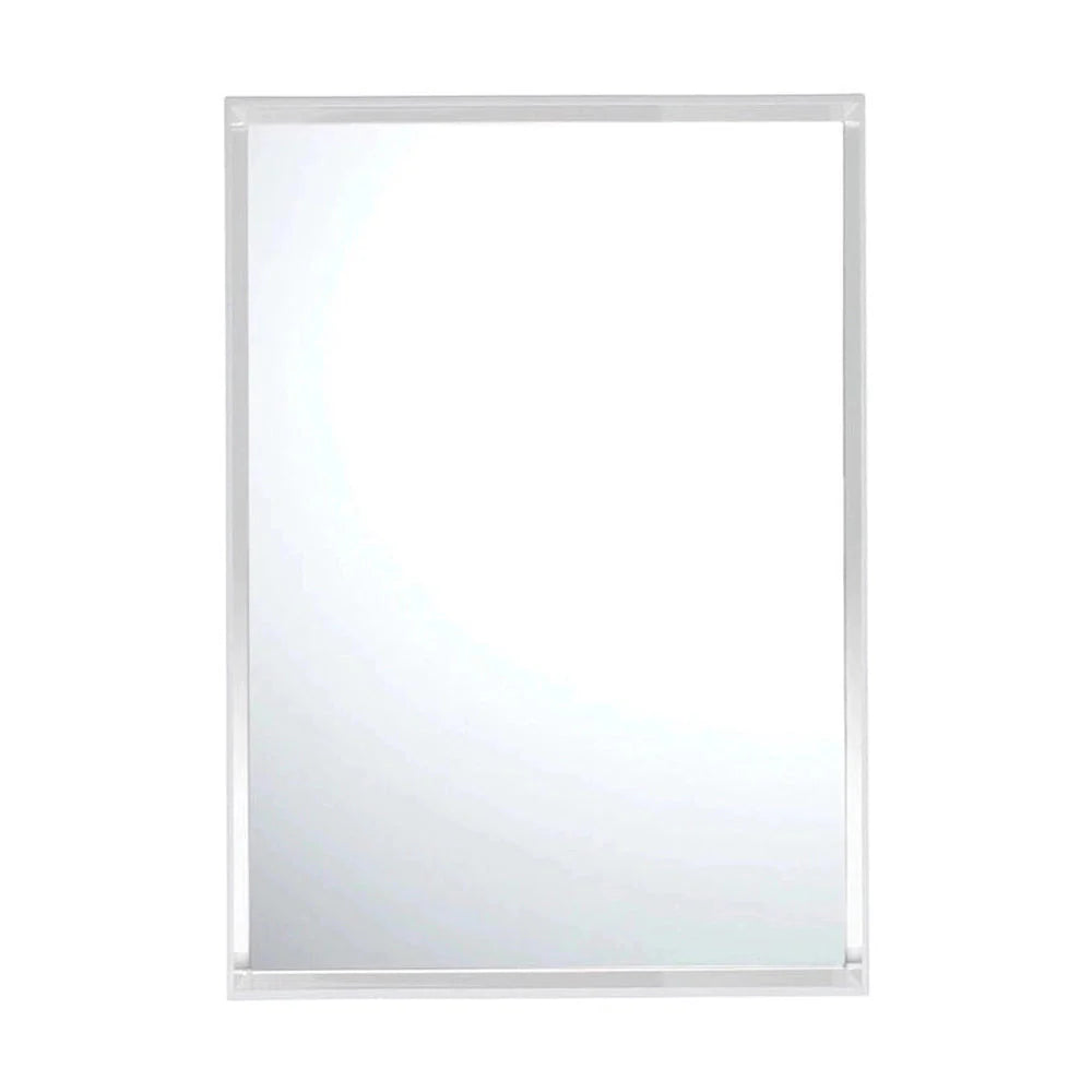 [product_category]-Kartell Only Me Mirror 50x70 Cm, White-Kartell-8058967173734-08320E5-KAR-1