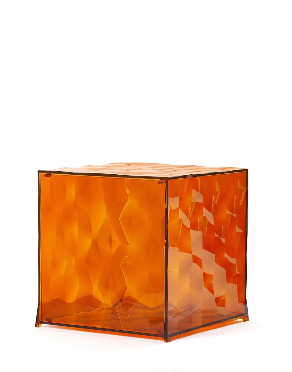 [product_category]-Kartell Optic Container With Door, Amber-Kartell-8058967301656-03510AM-KAR-3
