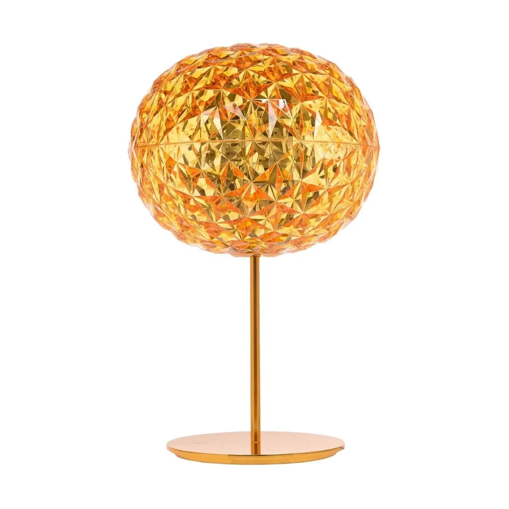 [product_category]-Kartell Planet Table Lamp With Base, Yellow-Kartell-8058967228908-09385GI-KAR-1