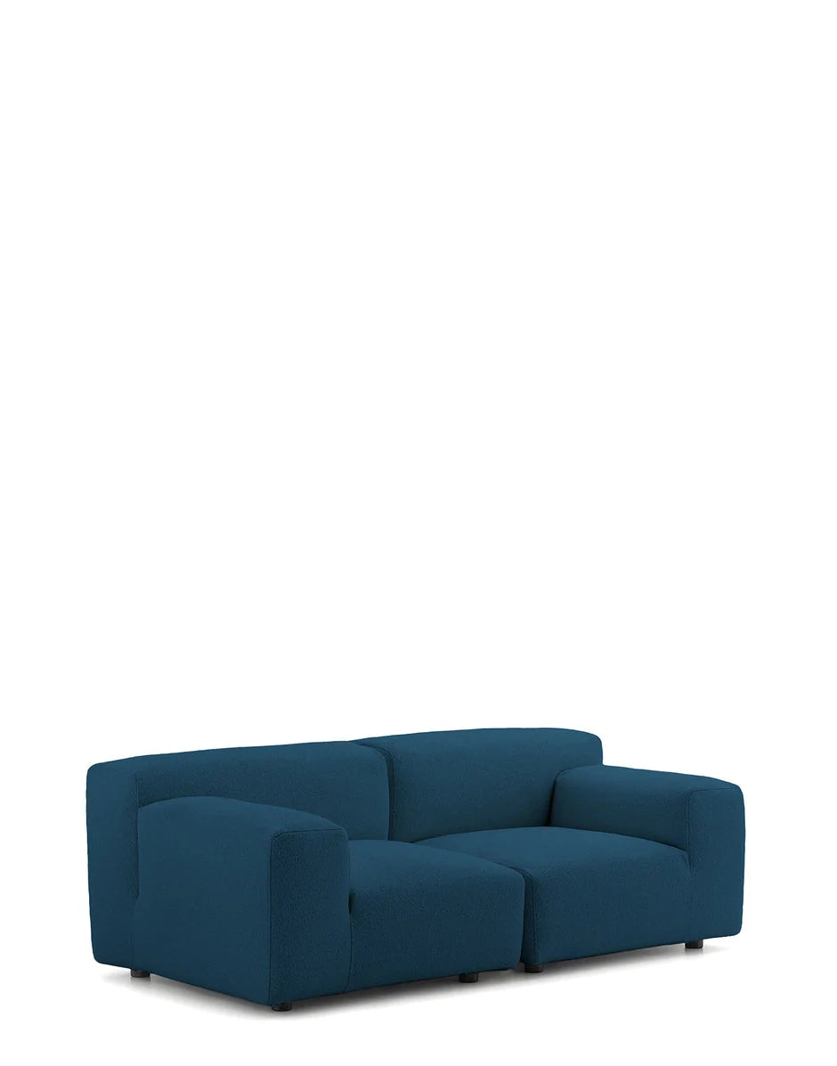 [product_category]-Kartell Plastics Duo 2 Seater Sofa Sx Orsetto, Blue-Kartell-8058967328677-07096O5-KAR-2