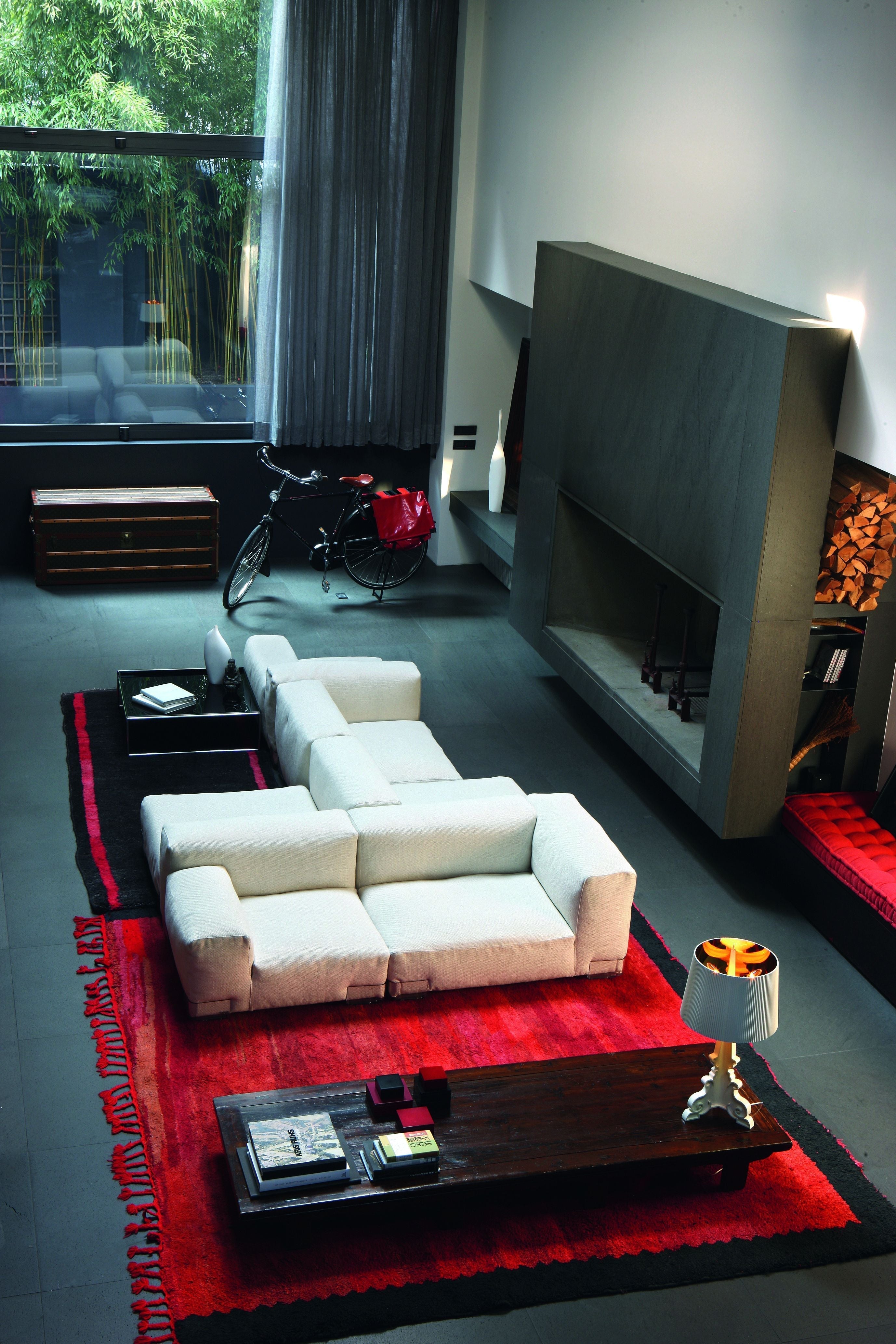 [product_category]-Kartell Plastics Duo 2 Seater Sofa Sx Xl Cotton, Grey-Kartell-8058967078909-0709975-KAR-4