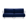 Kartell Pop Outdoor 2 Seater Sofa Sunbrella, Blue