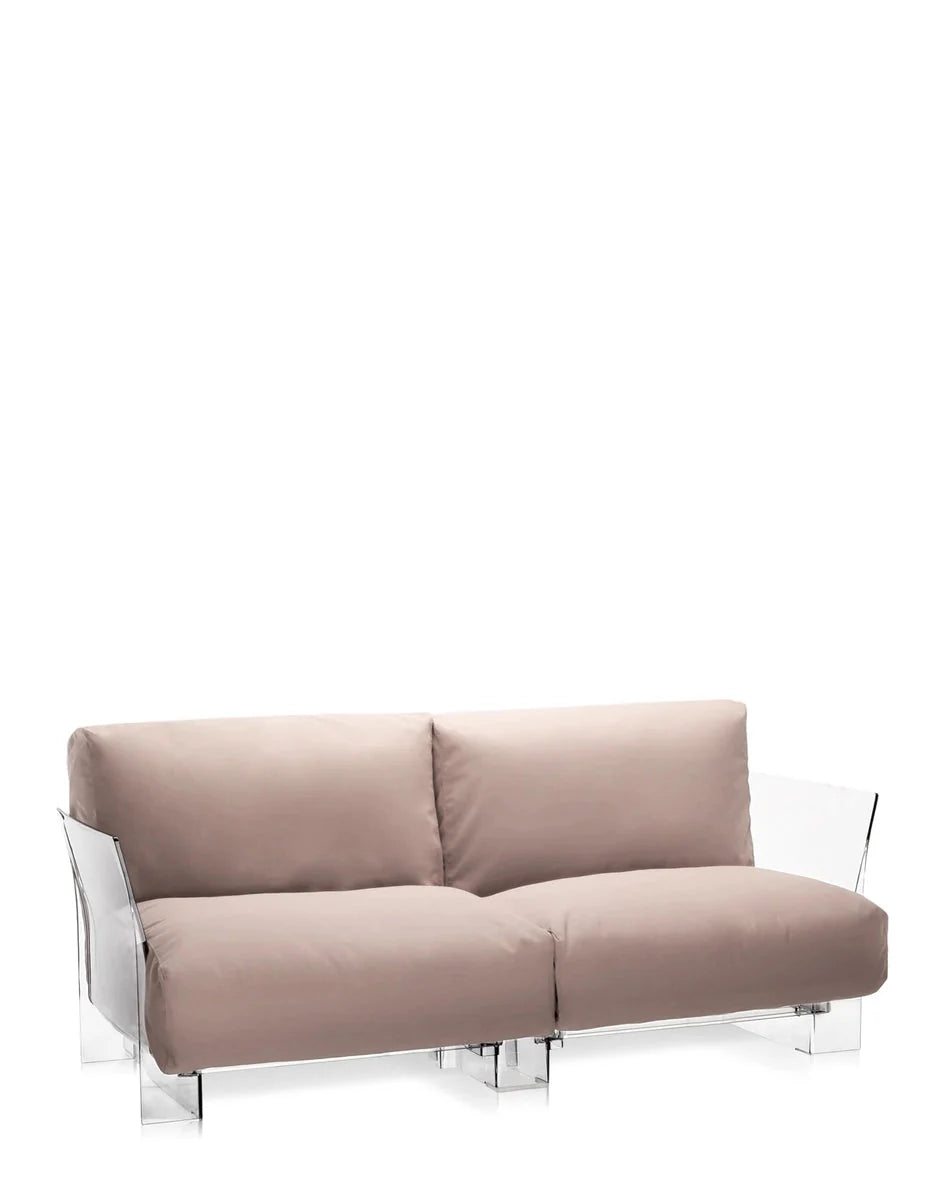 [product_category]-Kartell Pop Outdoor 2 Seater Sofa Sunbrella, Taupe-Kartell-8058967077551-0704222-KAR-2