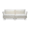 Kartell Pop Outdoor 2 Seater Sofa Sunbrella, White