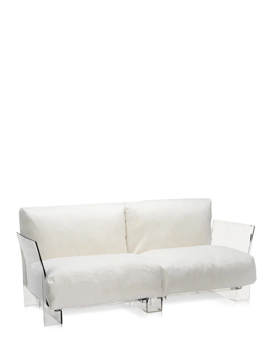 [product_category]-Kartell Pop Outdoor 2 Seater Sofa Sunbrella, White-Kartell-8058967077537-0704220-KAR-2