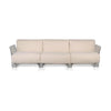 Kartell Pop Outdoor 3 Seater Sofa Sunbrella, Taupe