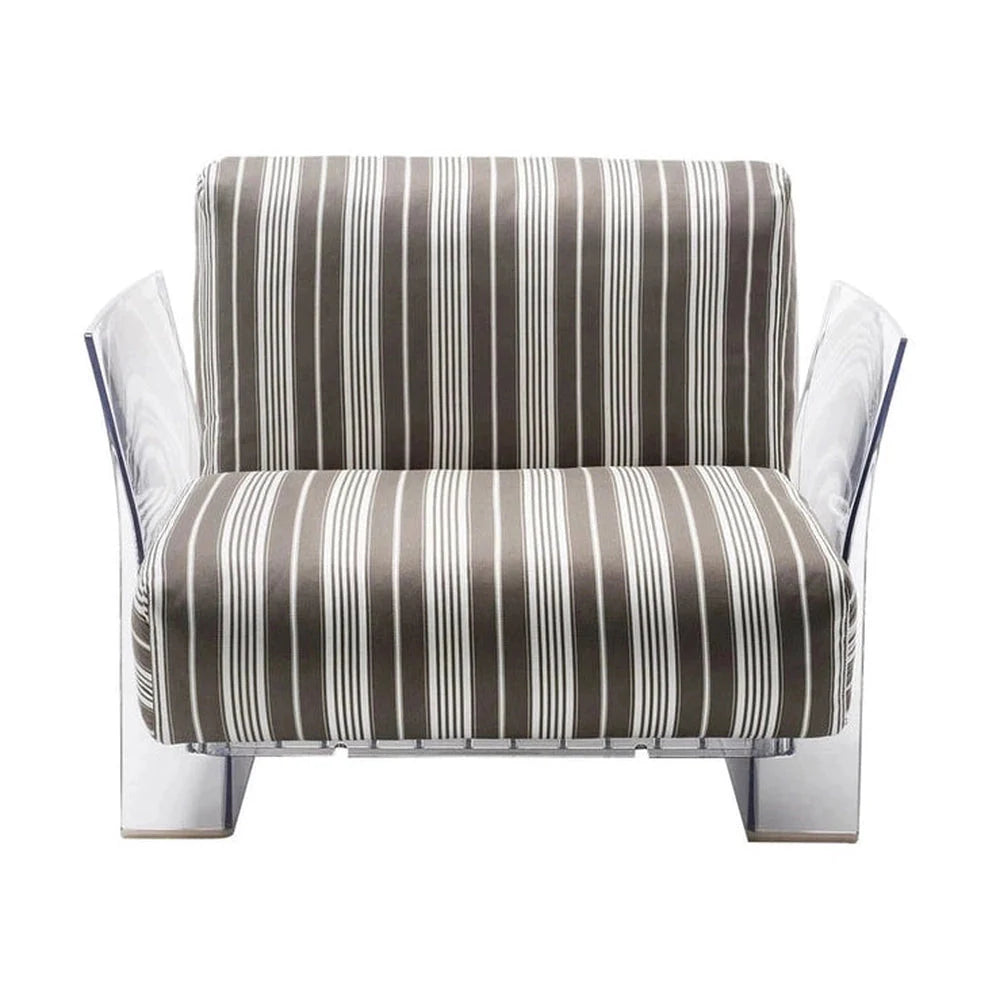 [product_category]-Kartell Pop Outdoor Armchair Stripes, Taupe-Kartell-8058967256796-0704165-KAR-1