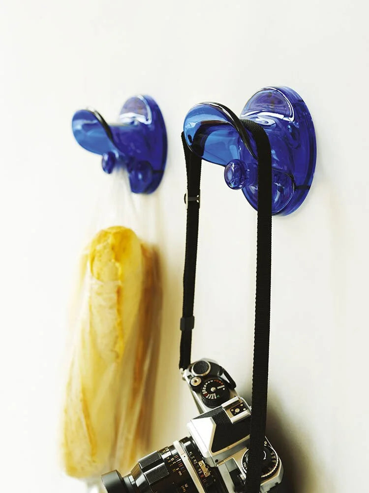 [product_category]-Kartell Set Of 2 Wall Clothes Hook, Yellow-Kartell-8034105783973-0470273-KAR-4