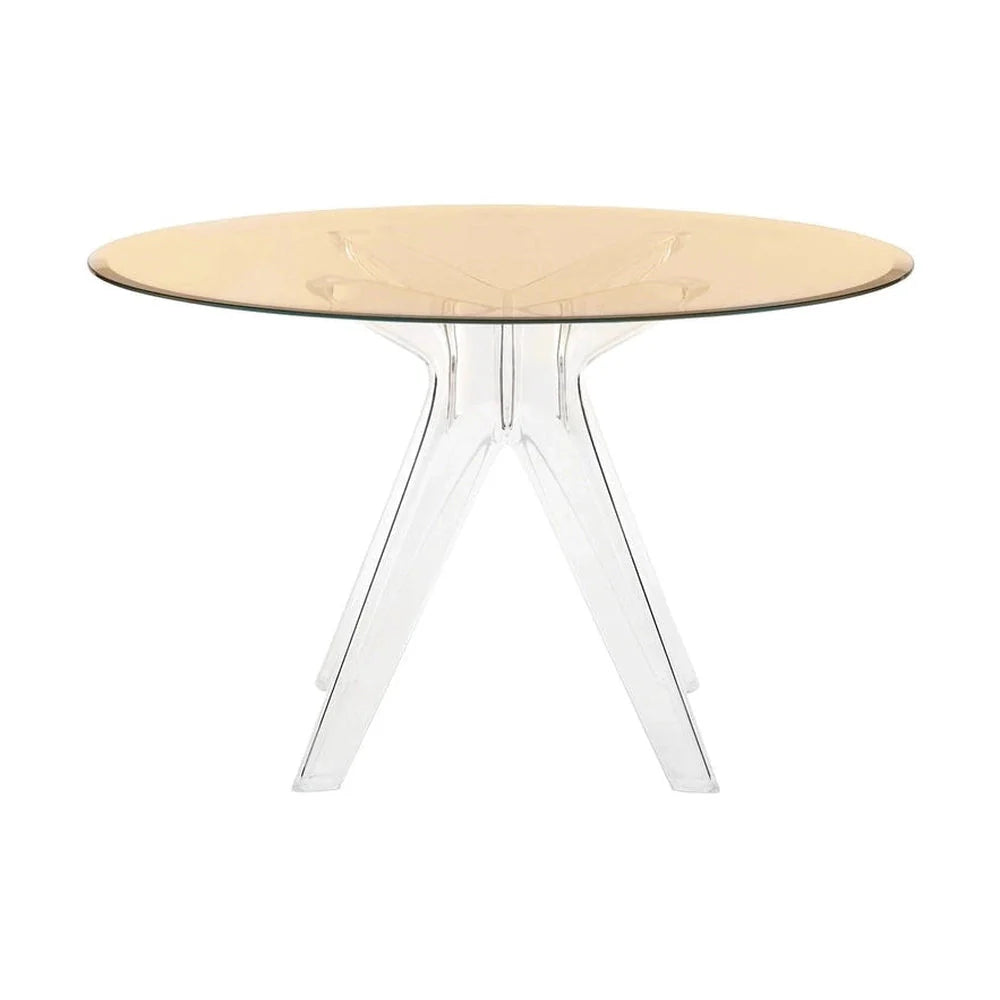 [product_category]-Kartell Sir Gio Table Round, Crystal/Bronze-Kartell-8058967259605-0327513-KAR-1