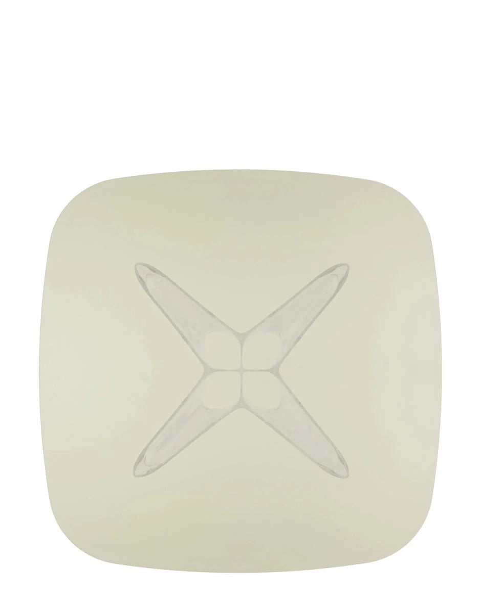 [product_category]-Kartell Sir Gio Table Square, Crystal/Yellow-Kartell-8058967259926-0327614-KAR-4