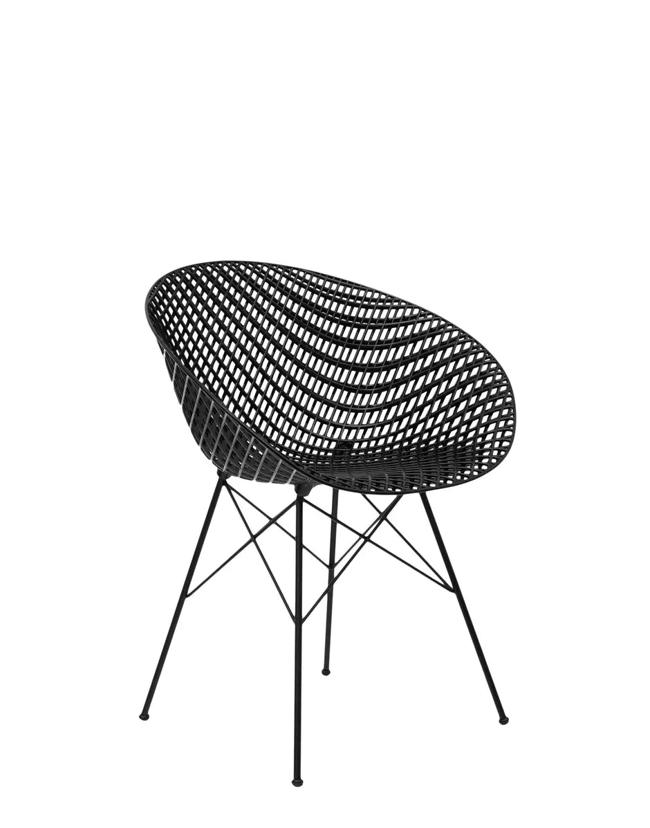 [product_category]-Kartell Smatrik Chair, Black/Black-Kartell-8058967285932-0583409-KAR-9