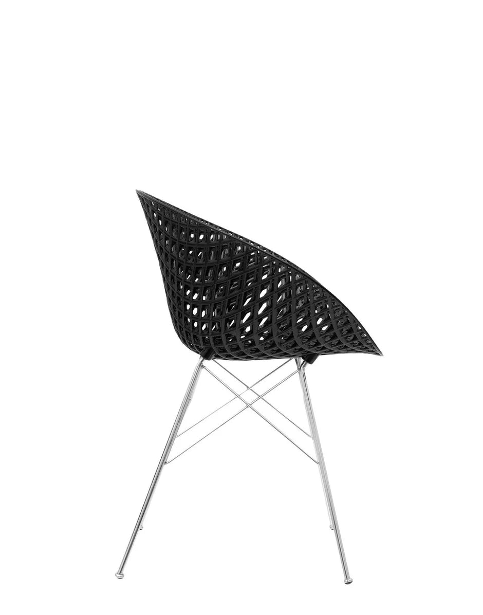 [product_category]-Kartell Smatrik Chair, Black/Chrome-Kartell-8058967285956-05834B9-KAR-3
