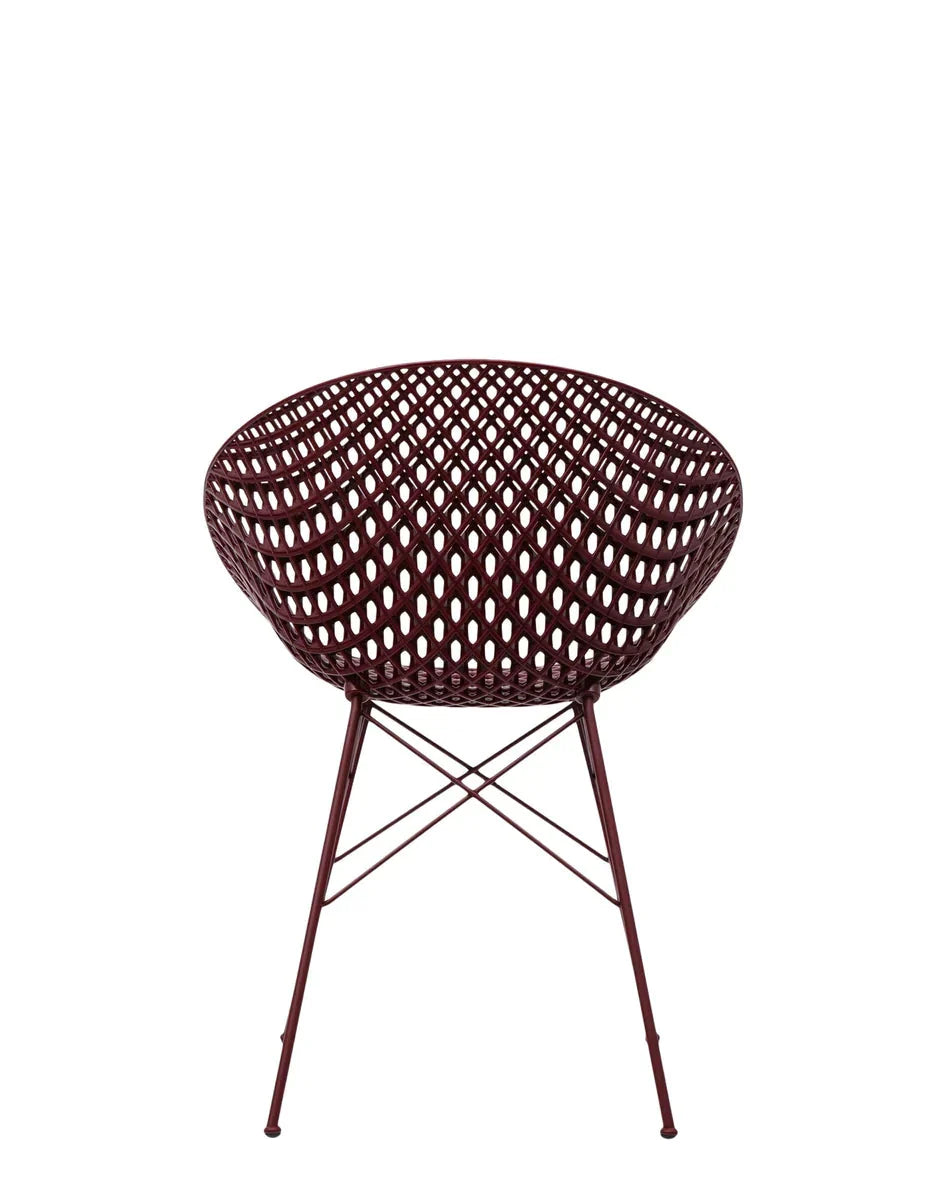 [product_category]-Kartell Smatrik Outdoor Chair, Plum-Kartell-8058967287974-05836PR-KAR-10