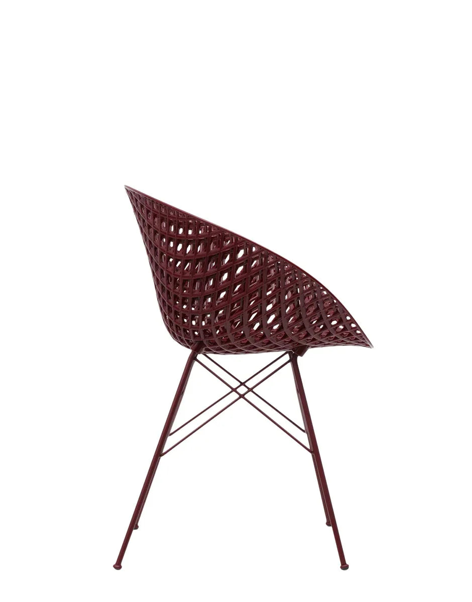 [product_category]-Kartell Smatrik Outdoor Chair, Plum-Kartell-8058967287974-05836PR-KAR-9