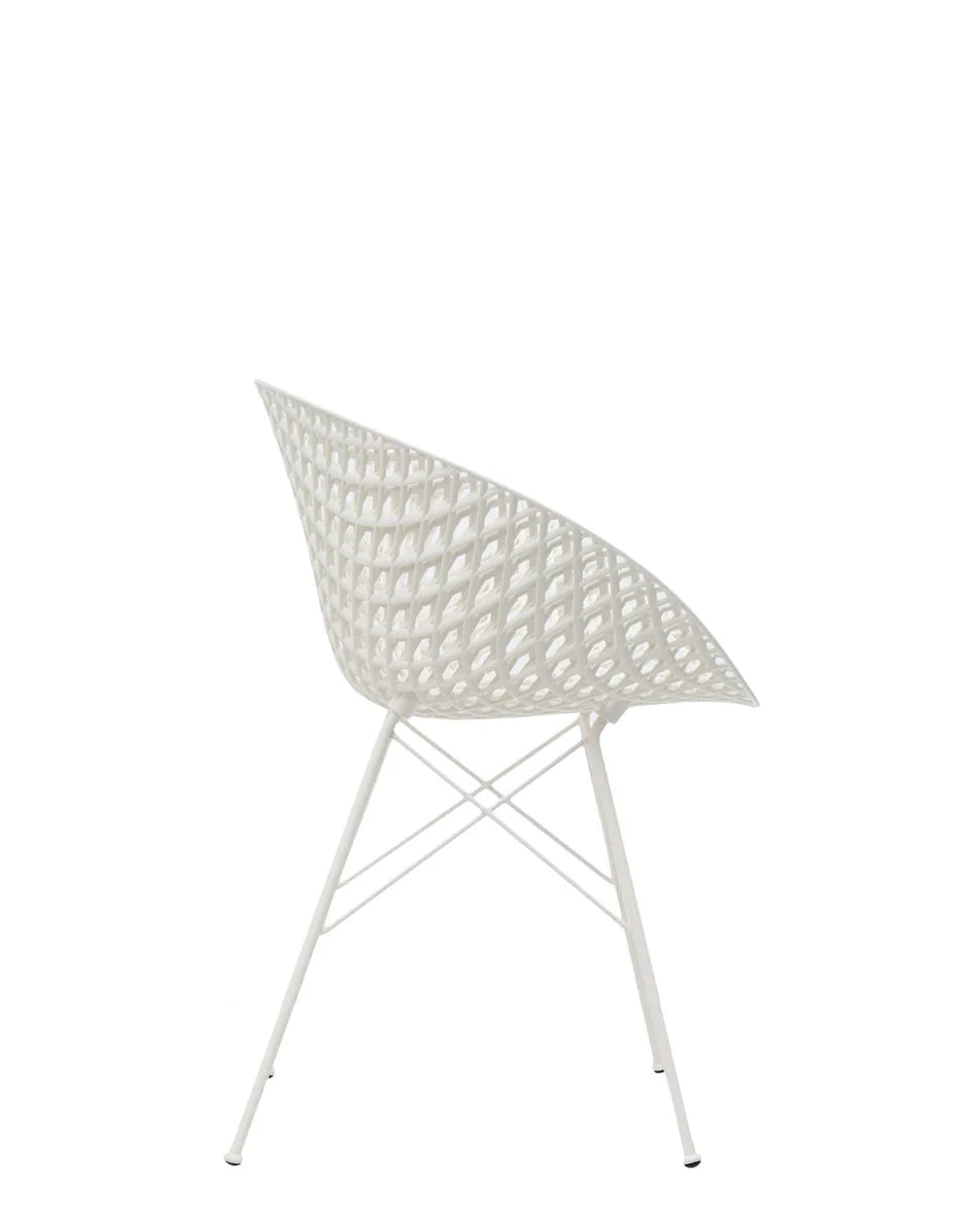 [product_category]-Kartell Smatrik Outdoor Chair, White-Kartell-8058967287936-0583603-KAR-3