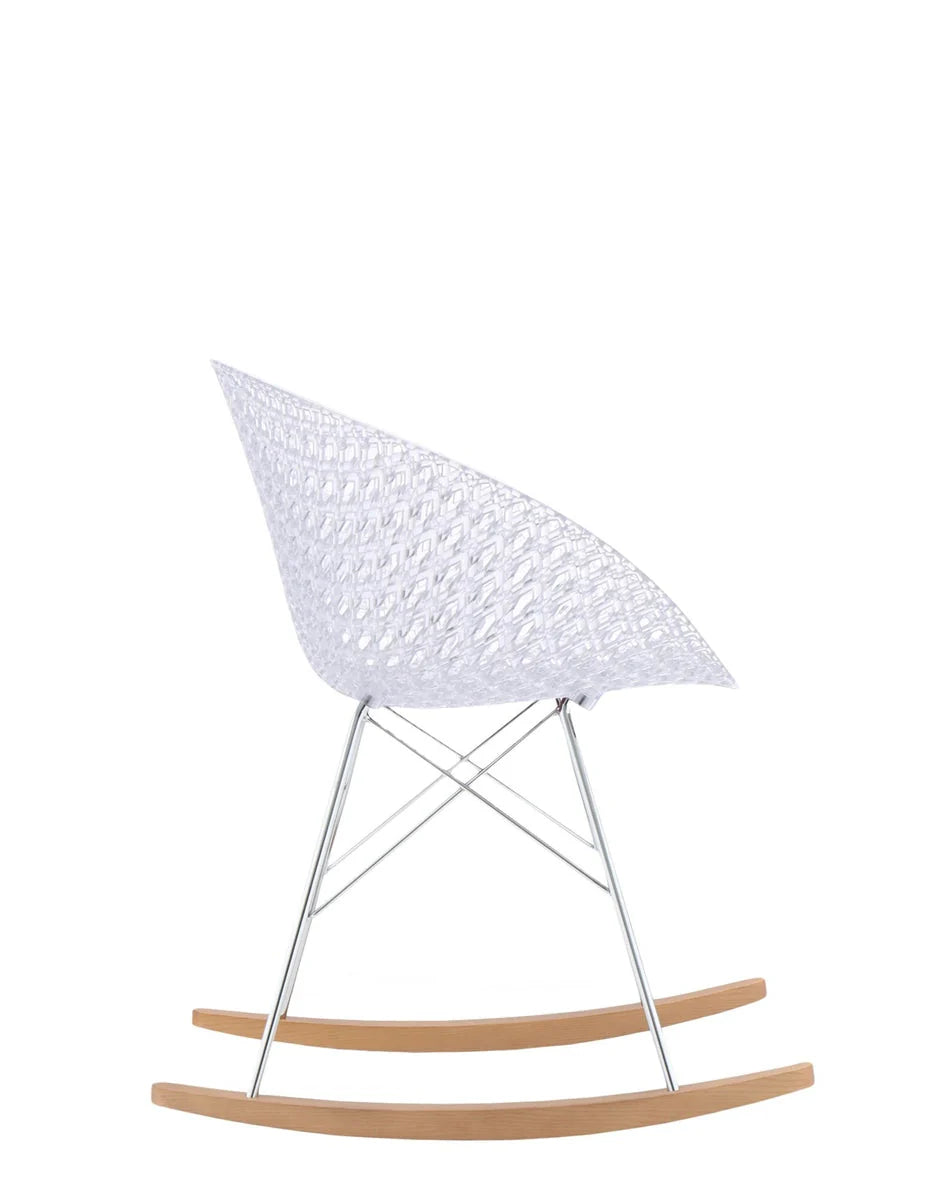 [product_category]-Kartell Smatrik Rocking Chair, Crystal/Chrome-Kartell-8058967287431-05835B4-KAR-3