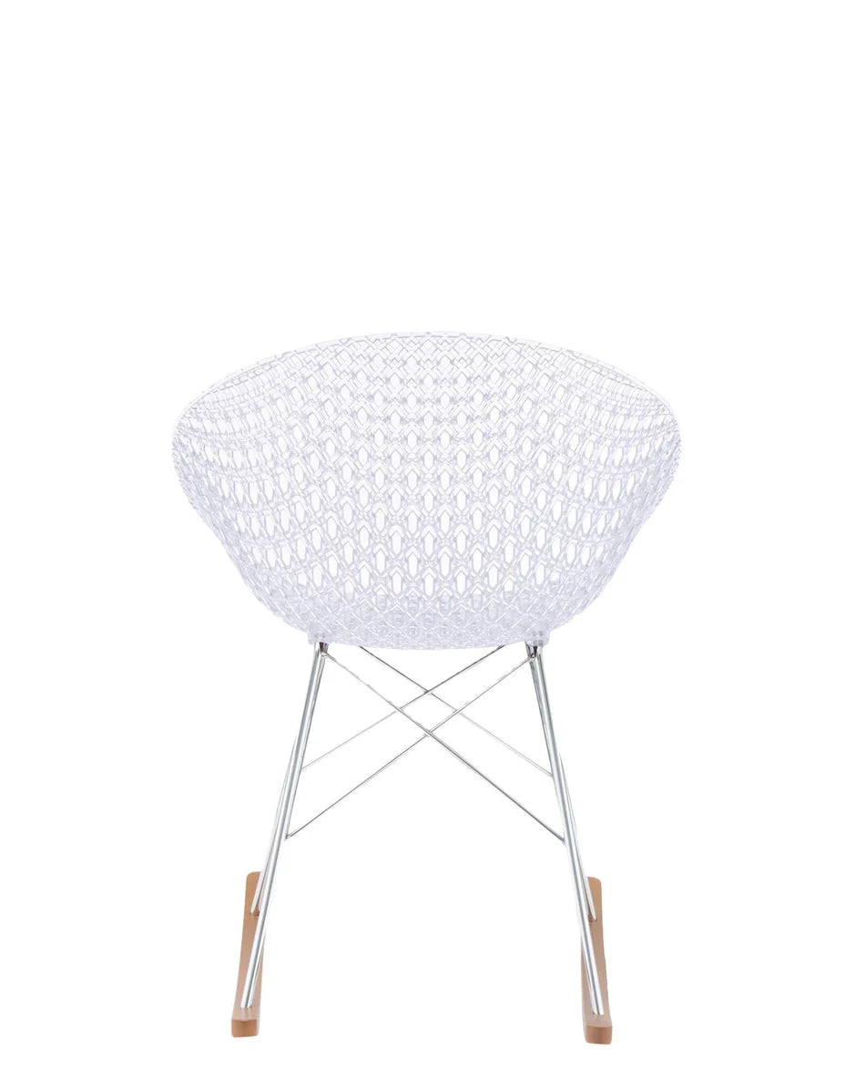 [product_category]-Kartell Smatrik Rocking Chair, Crystal/Chrome-Kartell-8058967287431-05835B4-KAR-4