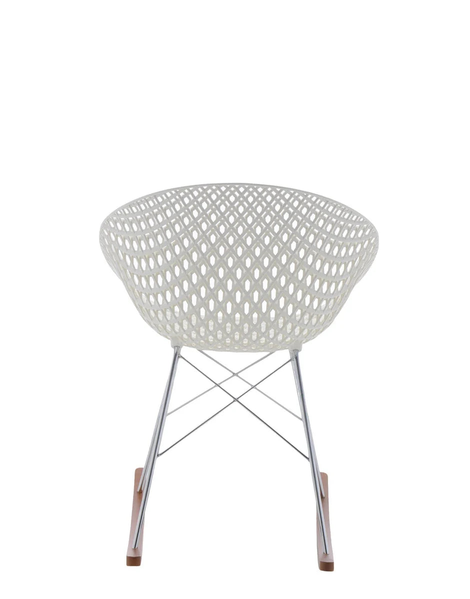 [product_category]-Kartell Smatrik Rocking Chair, White/Chrome-Kartell-8058967287455-05835B3-KAR-4