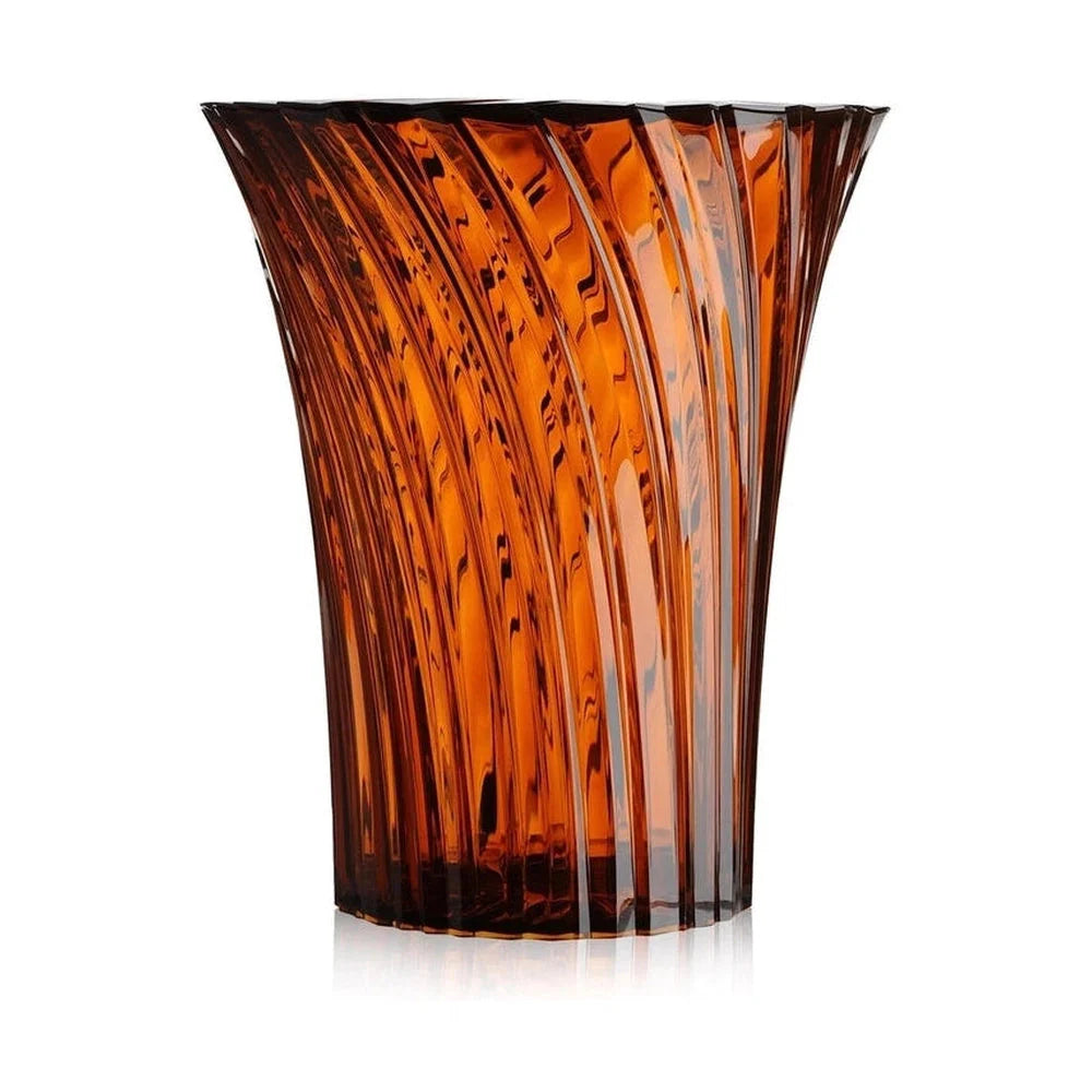 [product_category]-Kartell Sparkle Side Table High, Amber-Kartell-8058967189360-08818AM-KAR-1