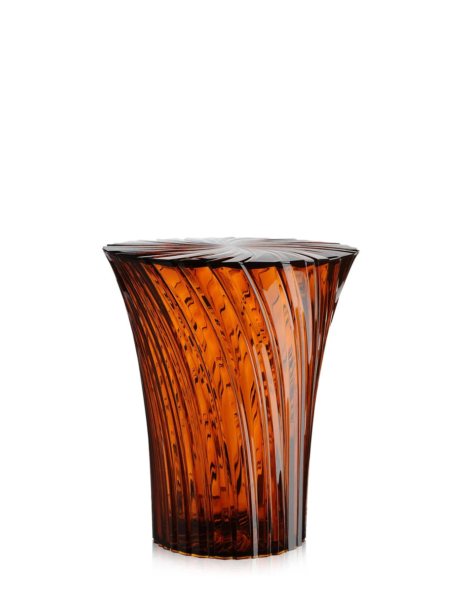 [product_category]-Kartell Sparkle Side Table High, Amber-Kartell-8058967189360-08818AM-KAR-2