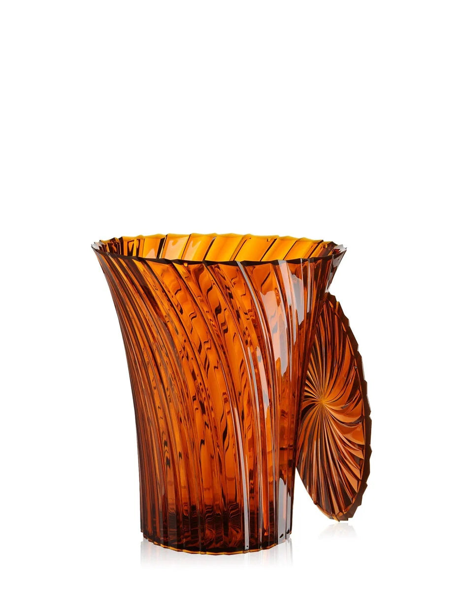 [product_category]-Kartell Sparkle Side Table High, Amber-Kartell-8058967189360-08818AM-KAR-3