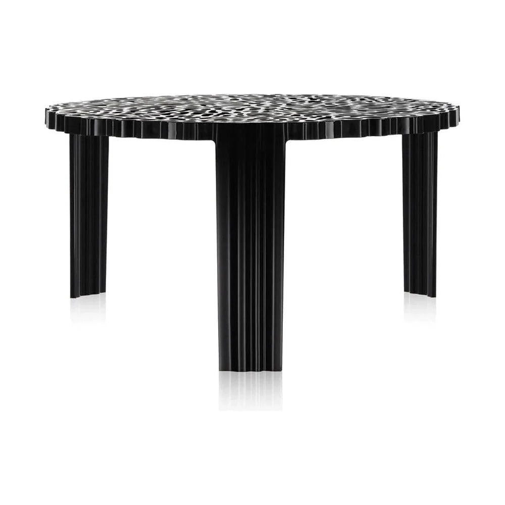 [product_category]-Kartell T Table Side Table 28 Cm, Black-Kartell-8058967090390-08500NE-KAR-1