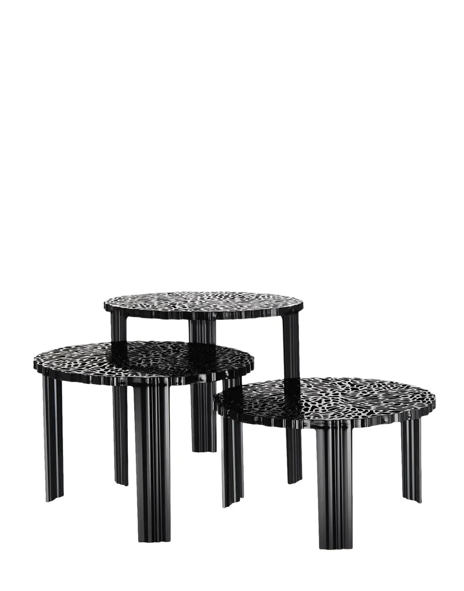 [product_category]-Kartell T Table Side Table 28 Cm, Black-Kartell-8058967090390-08500NE-KAR-9