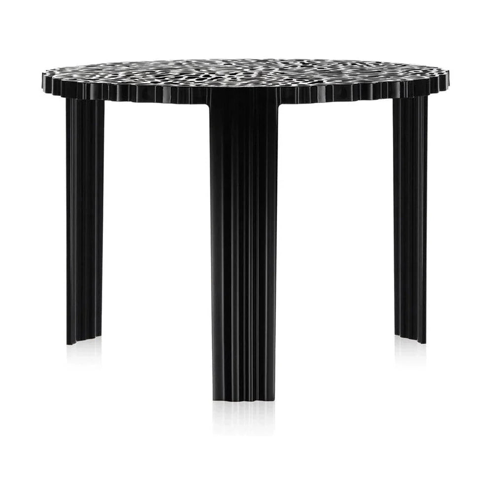 [product_category]-Kartell T Table Side Table 36 Cm, Black-Kartell-8034105780613-08501NE-KAR-1