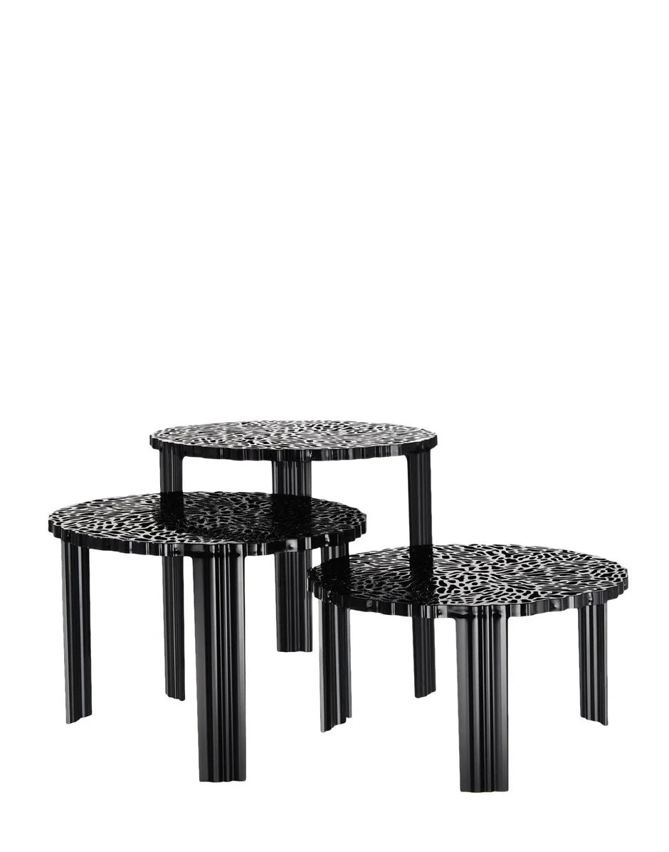 [product_category]-Kartell T Table Side Table 36 Cm, Black-Kartell-8034105780613-08501NE-KAR-2