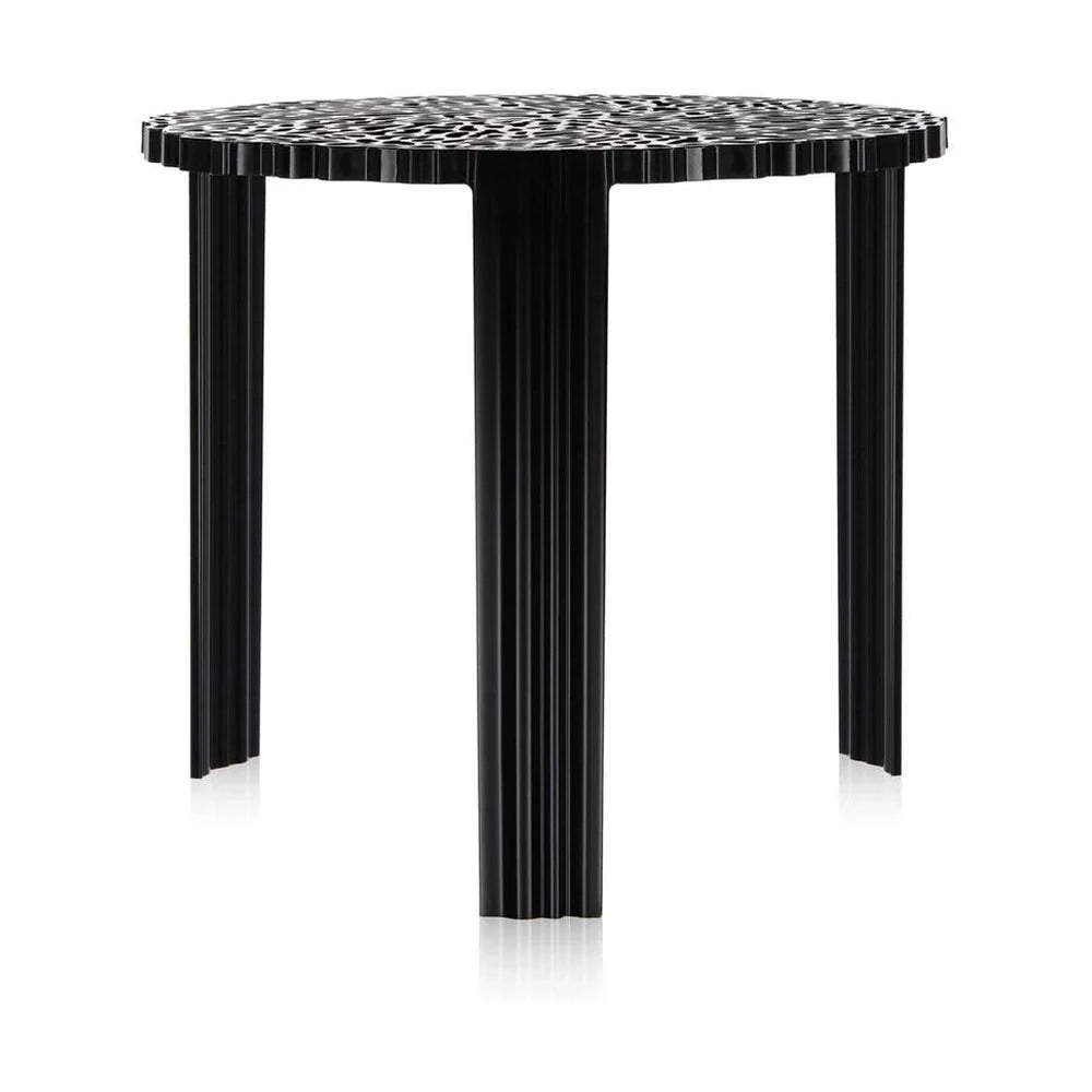 [product_category]-Kartell T Table Side Table 44 Cm, Black-Kartell-8034105780637-08502NE-KAR-1