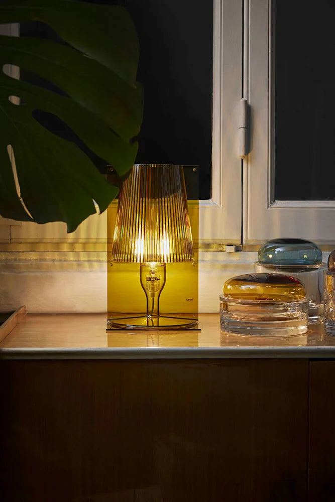 [product_category]-Kartell Take Table Lamp, Olive Green-Kartell-8058967312003-G9050OL-KAR-3