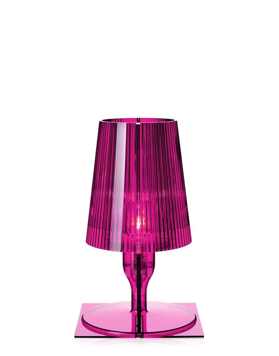 [product_category]-Kartell Take Table Lamp, Pink-Kartell-8058967312065-G9050RO-KAR-2