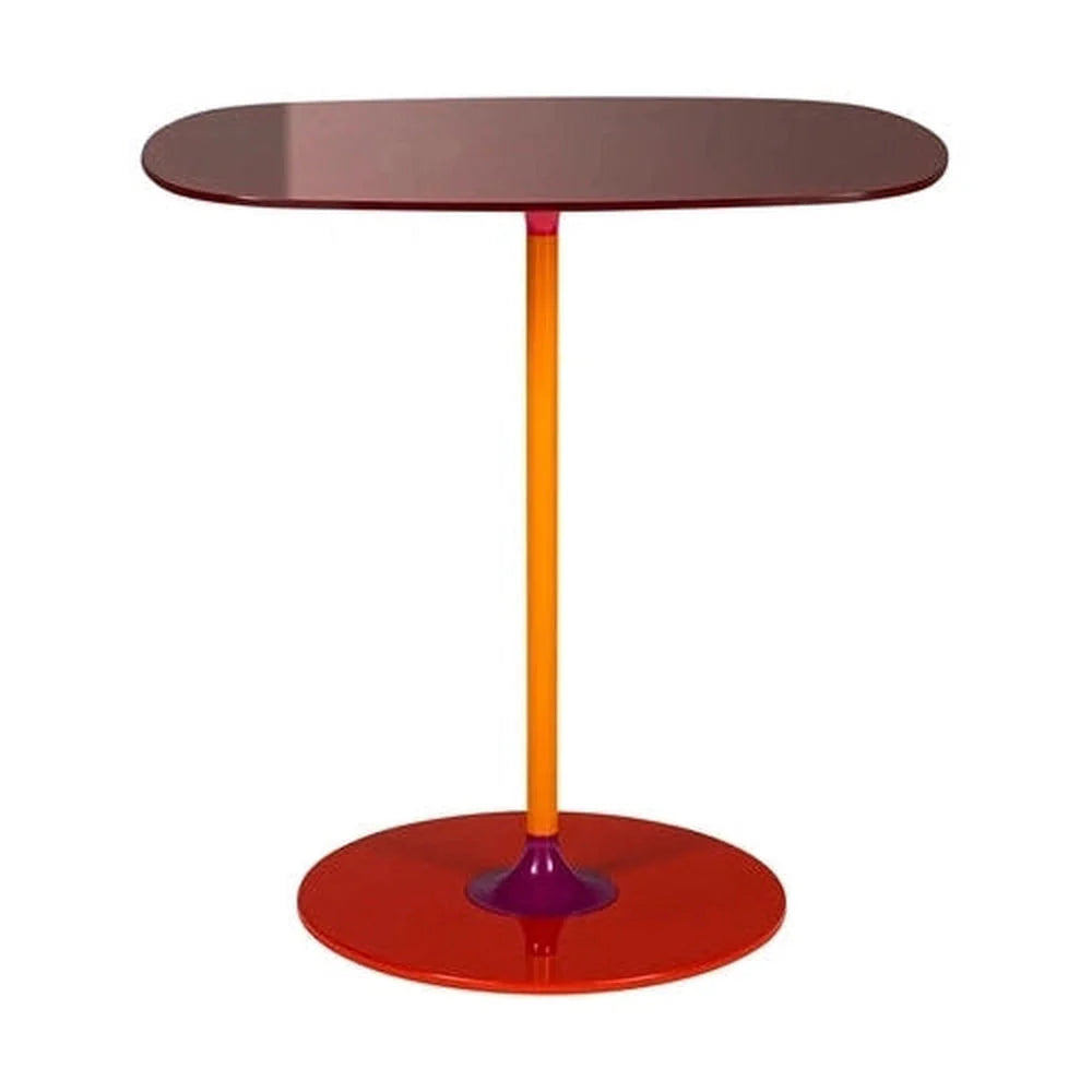 [product_category]-Kartell Thierry Side Table High, Bordeaux-Kartell-8058967321890-04042BO-KAR-1