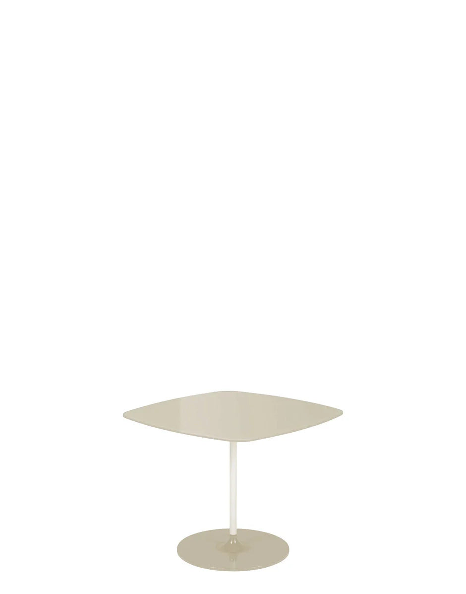 [product_category]-Kartell Thierry Side Table Low, Warm Beige/White-Kartell-8058967332636-04040BI-KAR-2