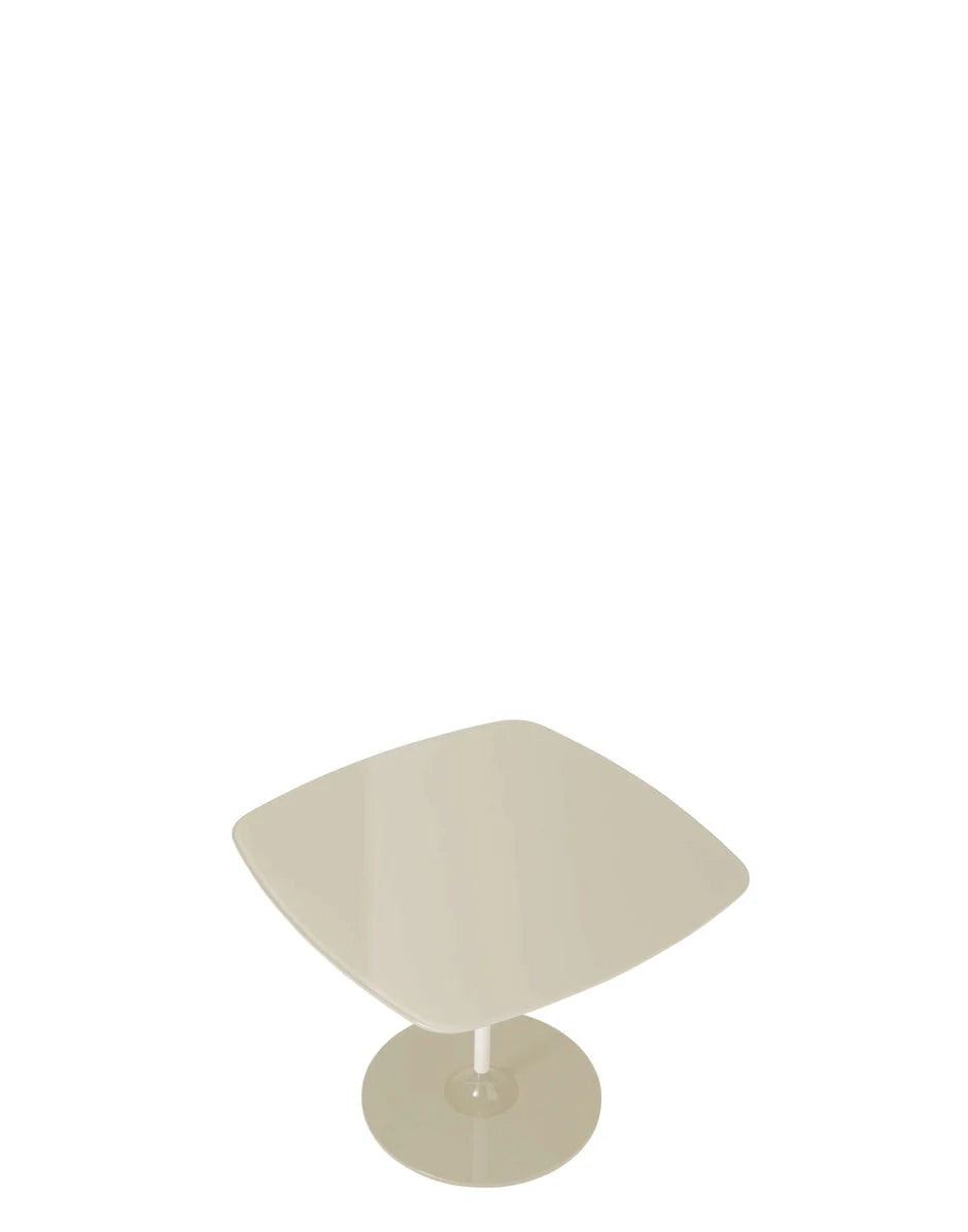 [product_category]-Kartell Thierry Side Table Low, Warm Beige/White-Kartell-8058967332636-04040BI-KAR-3