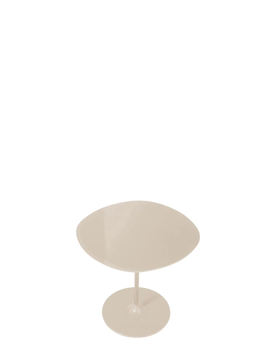 [product_category]-Kartell Thierry Side Table Medium, Warm Beige/White-Kartell-8058967332728-04041BI-KAR-3