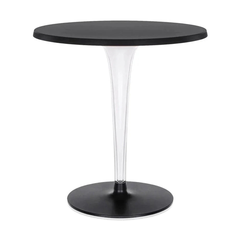 [product_category]-Kartell Top Top Table Per Dr. Yes Round With Round Base ⌀70 Cm, Black-Kartell-8058967043013-0433209-KAR-1