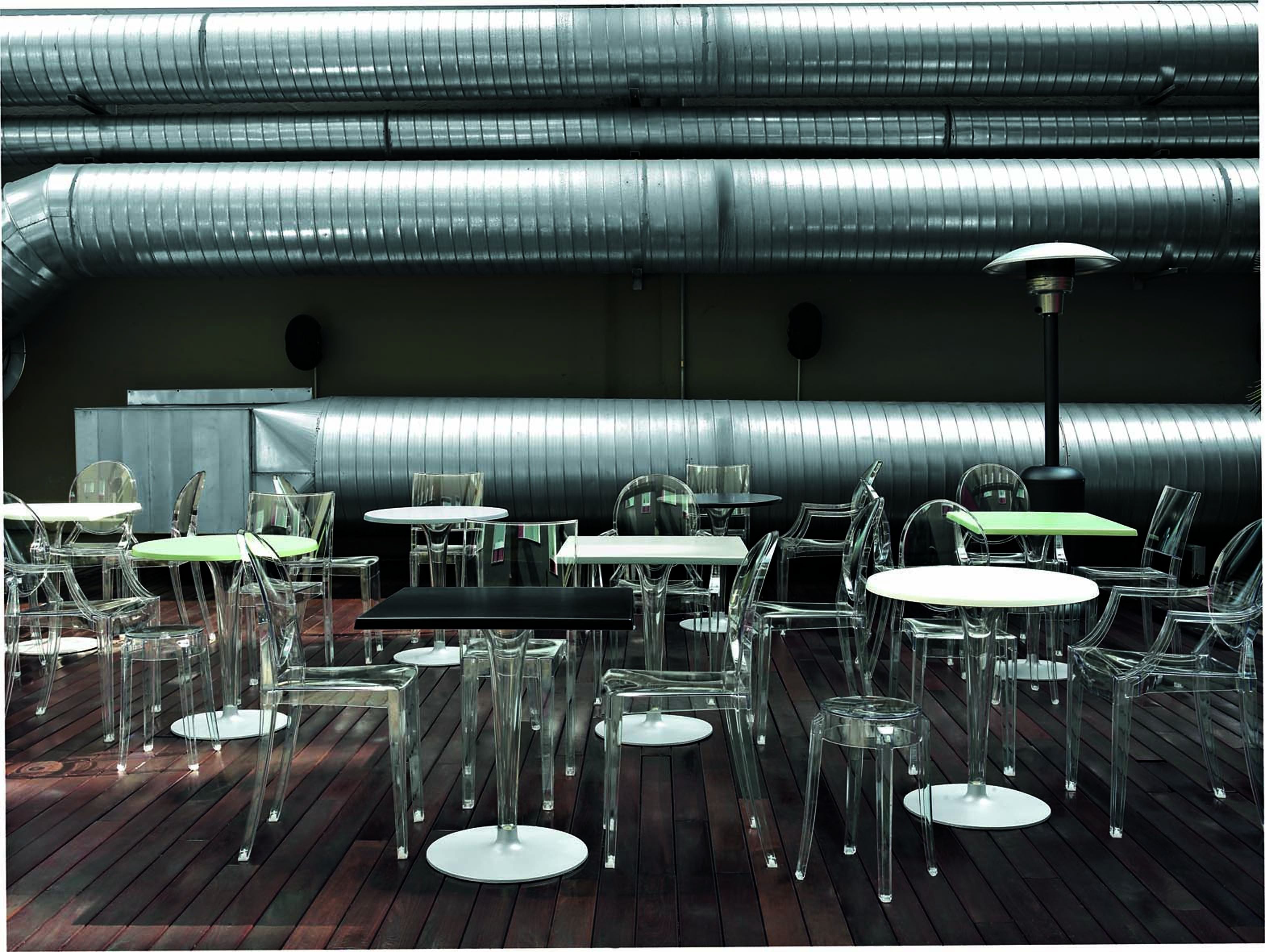 [product_category]-Kartell Top Top Table Per Dr. Yes Round With Round Base ⌀70 Cm, Black-Kartell-8058967043013-0433209-KAR-10
