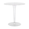 Kartell Top Top Table Per Dr. Yes Round With Round Base ⌀70 Cm, White
