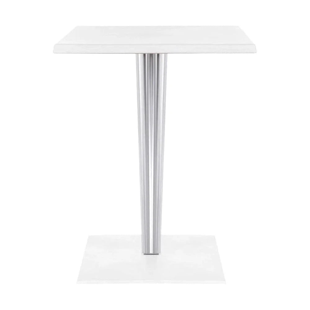 [product_category]-Kartell Top Top Table Per Dr. Yes Square With Square Base 60x60 Cm, White-Kartell-8058967043150-0434703-KAR-1